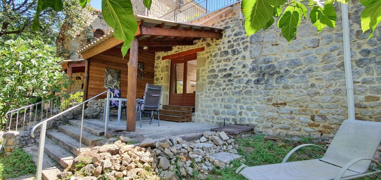 Mas Le Corbery Villa Largentière Exterior foto