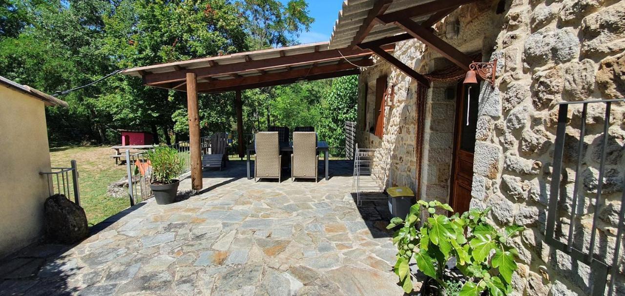 Mas Le Corbery Villa Largentière Exterior foto